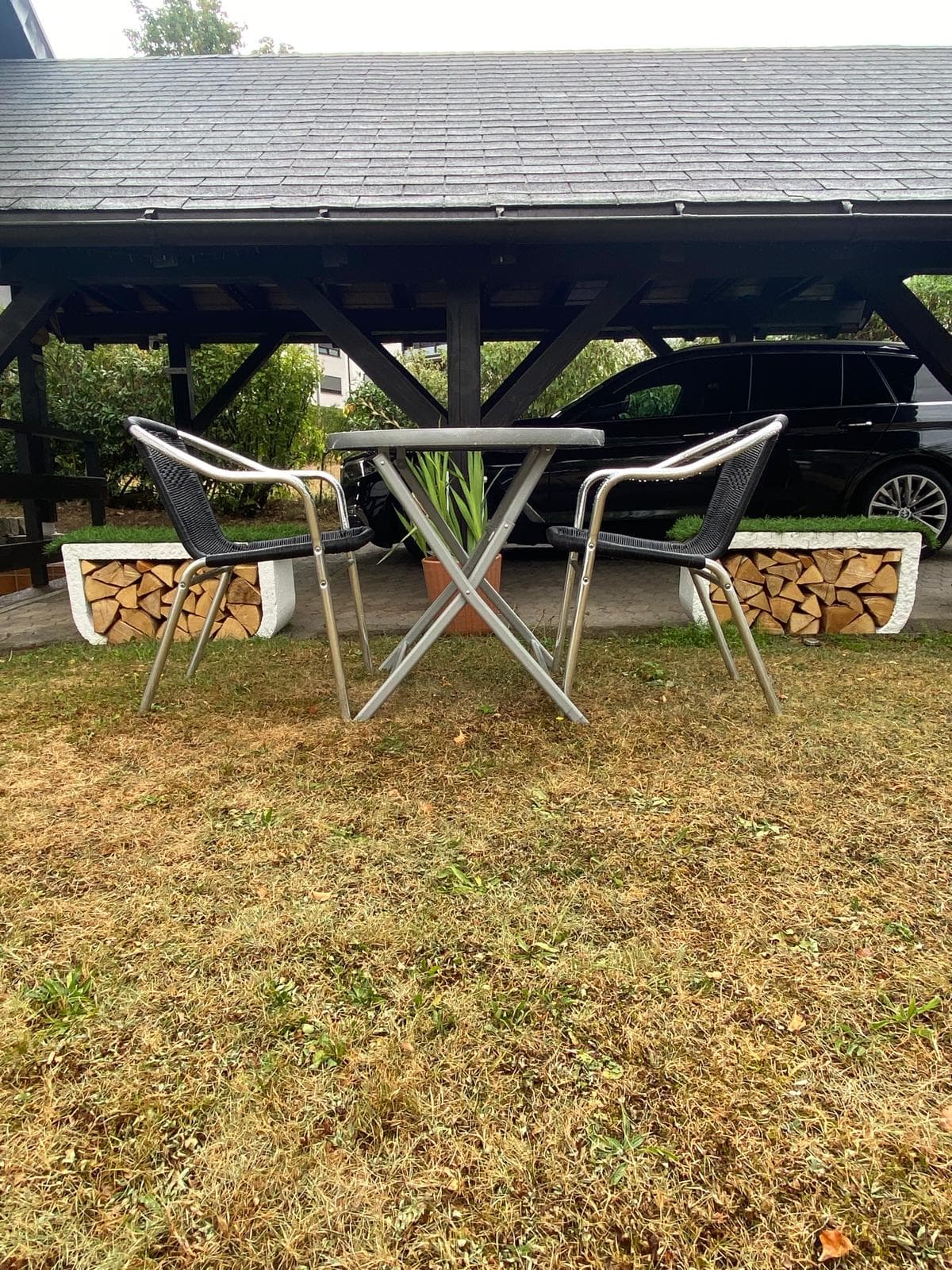 Gemeinsamer Außenbereich der Ferienwohnungen Schwarzwaldglück