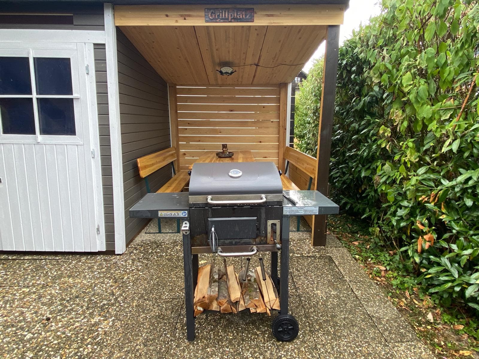 Grillplatz der Ferienwohnungen Schwarzwaldglück in St. Blasien