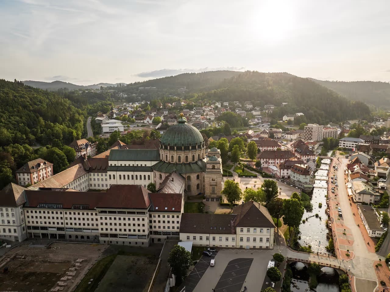 St. Blasien im Hochschwarzwald nahe den Ferienwohnungen Schwarzwaldglück