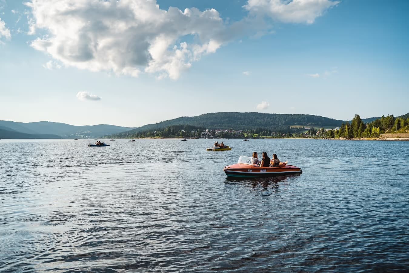 Schluchsee Ausflugsziel nahe St. Blasien im Hochschwarzwald