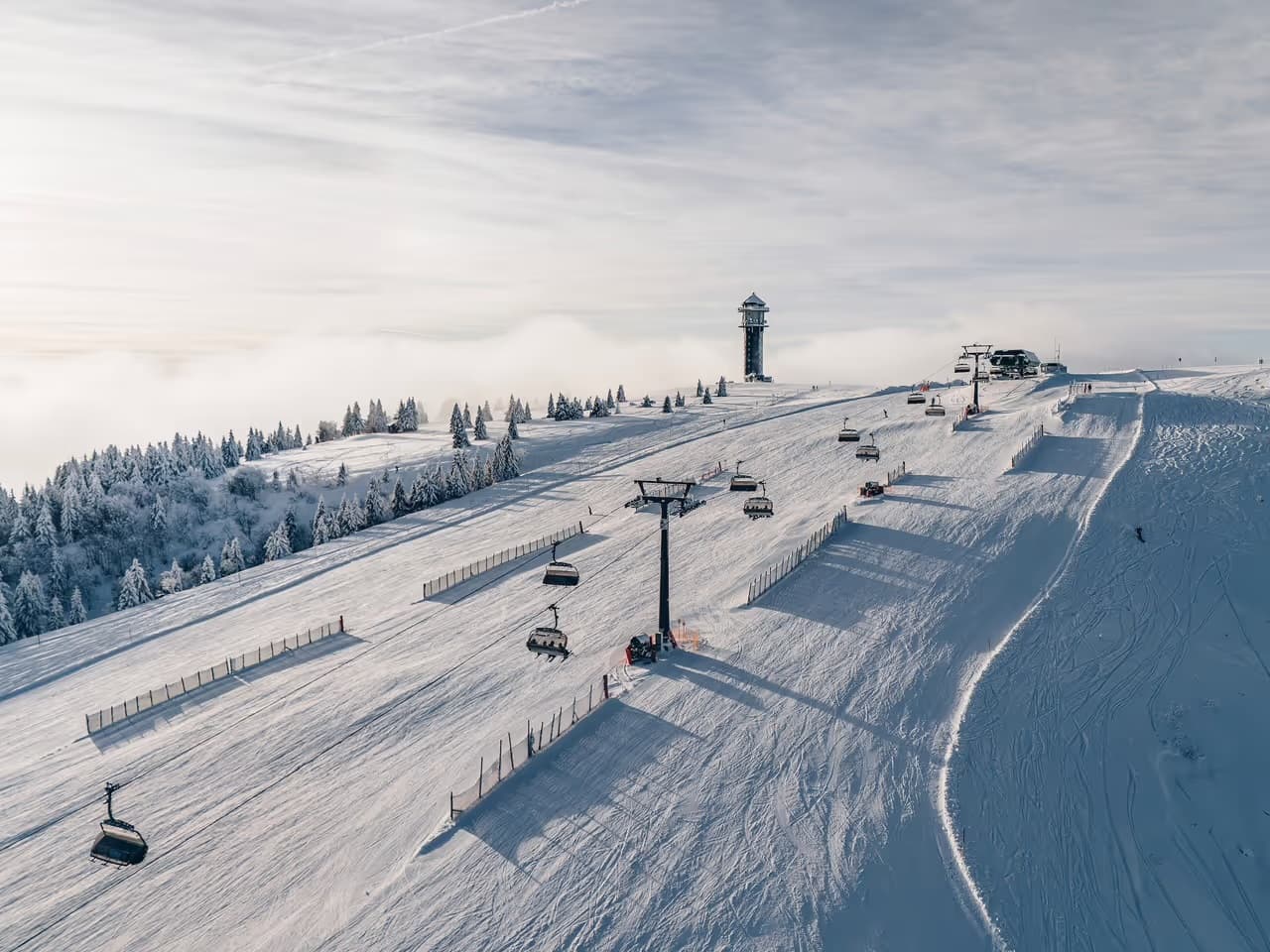 Wintersport Ausflugsziel nahe St. Blasien im Hochschwarzwald