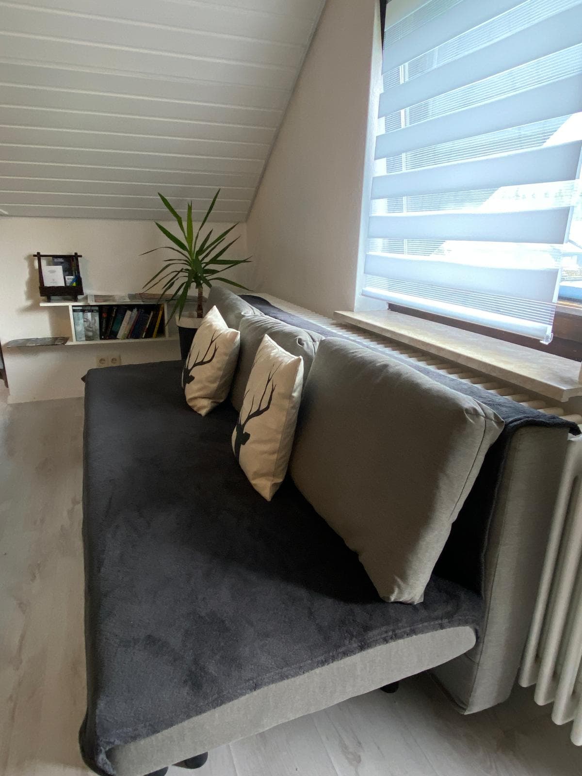 Sofabereich der Ferienwohnung Schwarzwaldglück Loft